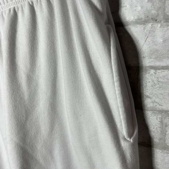 Pink Victoria’s Secret white spellout sweatpants size large - Picture 5 of 10